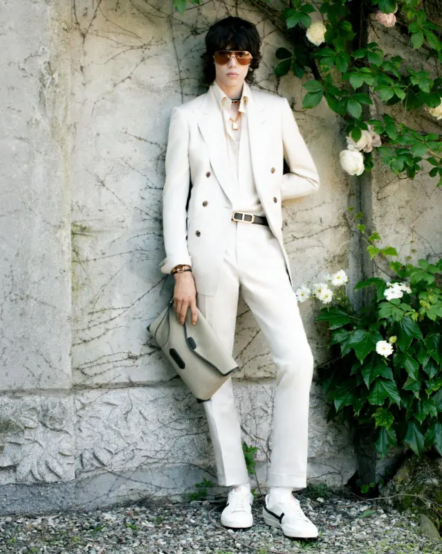 SILK LINEN TWILL DYLLAN JACKET CHAMPAGNE online